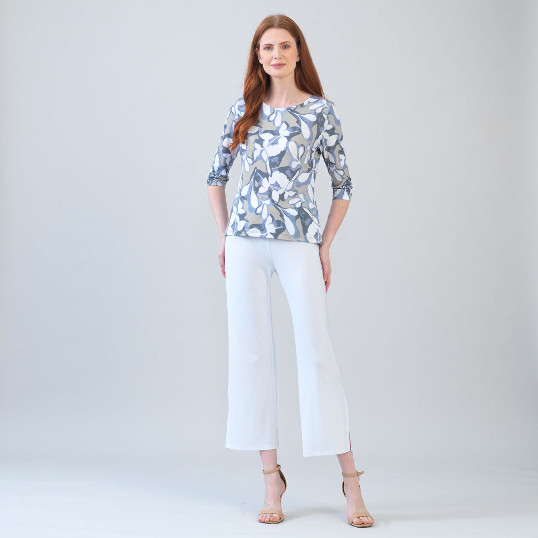 Scoop Neck Half Sleeve Top - Orchid Veil - Limited Sizes – Clara