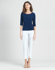 Scoop Neck Half Sleeve Top - 6 Colors