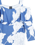 Butter Knit - Open Shoulder Ruffle Top - Mum Sketch