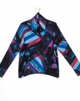Lightweight Cozy - Tipped Hem Sweater Top - Ribbon Stripe - Final Sale!