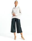 Chunky Ribbed - Tipped Hem Sweater Top - Sand - Final Sale!