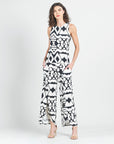 Crinkle Pleat Knit - Modern Jewel Neck Tank - Aztec - Final Sale!