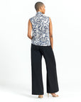 Butter Knit - Mock Neck Box Tank - Python Scale - Final Sale!