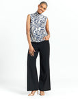 Butter Knit - Mock Neck Box Tank - Python Scale - Final Sale! - Clara Sunwoo