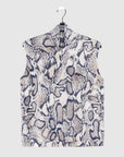 Butter Knit - Mock Neck Box Tank - Python Scale - Final Sale!