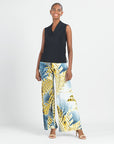 Sleeveless Draped Cowl Neck Top - Black - Final Sale