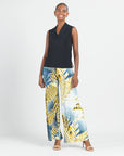 Butter Knit - Palazzo Pant - Palm Feather