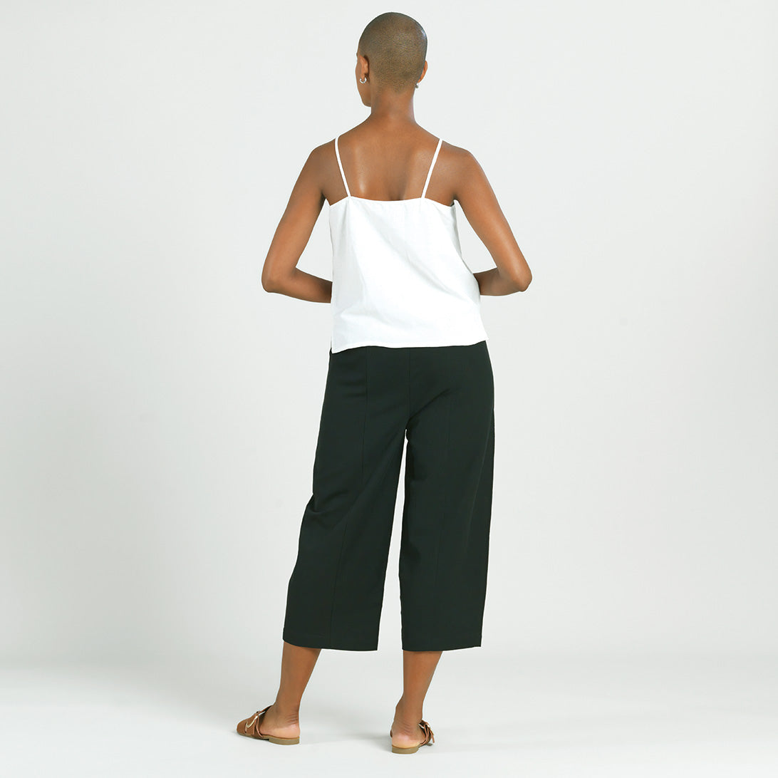 Slub linen tank top - Tahiti