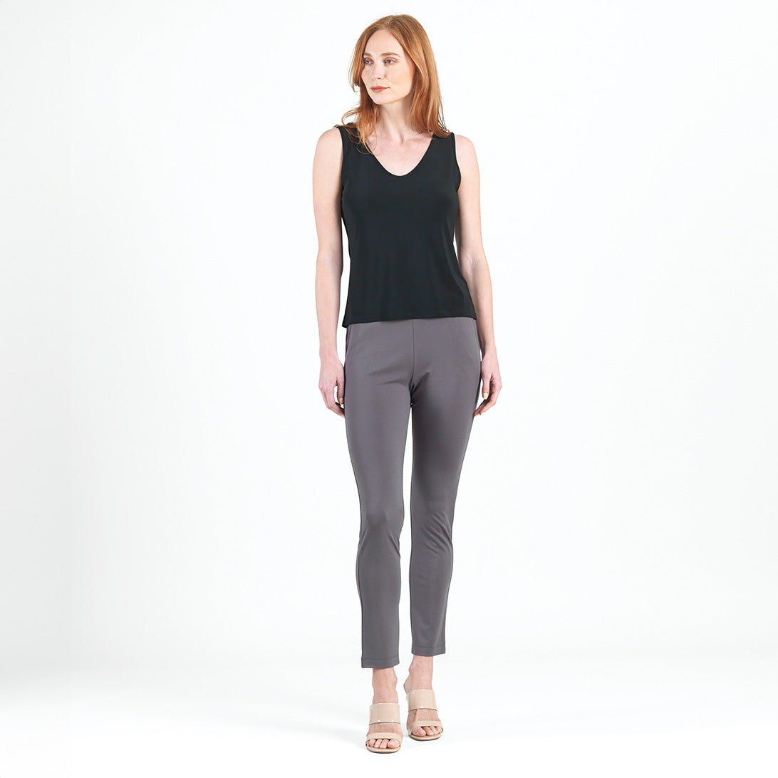 Reversible U or V Neckline Tank - 3 Colors – Clara Sunwoo