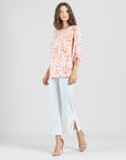 Pull-Tie Cuff Tunic - Damask Motif - Limited Sizes!