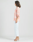 Pull-Tie Cuff Tunic - Damask Motif - Limited Sizes!