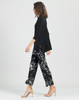 Back Tie Side Vent Tunic - Black - Limited Sizes!