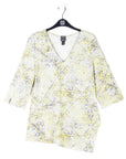 Textured Asymmetrical Reverse Hi-Low Tunic - Mosaic Emblem - Final Sale!