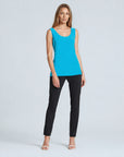 Signature Mid-Length Tank - Turquoise - Final Sale!