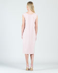 Modal Cotton - Reversible Cut Out Midi Dress - Mauve - Final Sale!