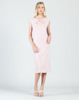 Modal Cotton - Reversible Cut Out Midi Dress - Mauve - Final Sale!