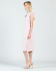 Modal Cotton - Reversible Cut Out Midi Dress - Mauve - Final Sale!