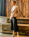 Liquid Leather™ Signature Pocket Blazer - Taupe