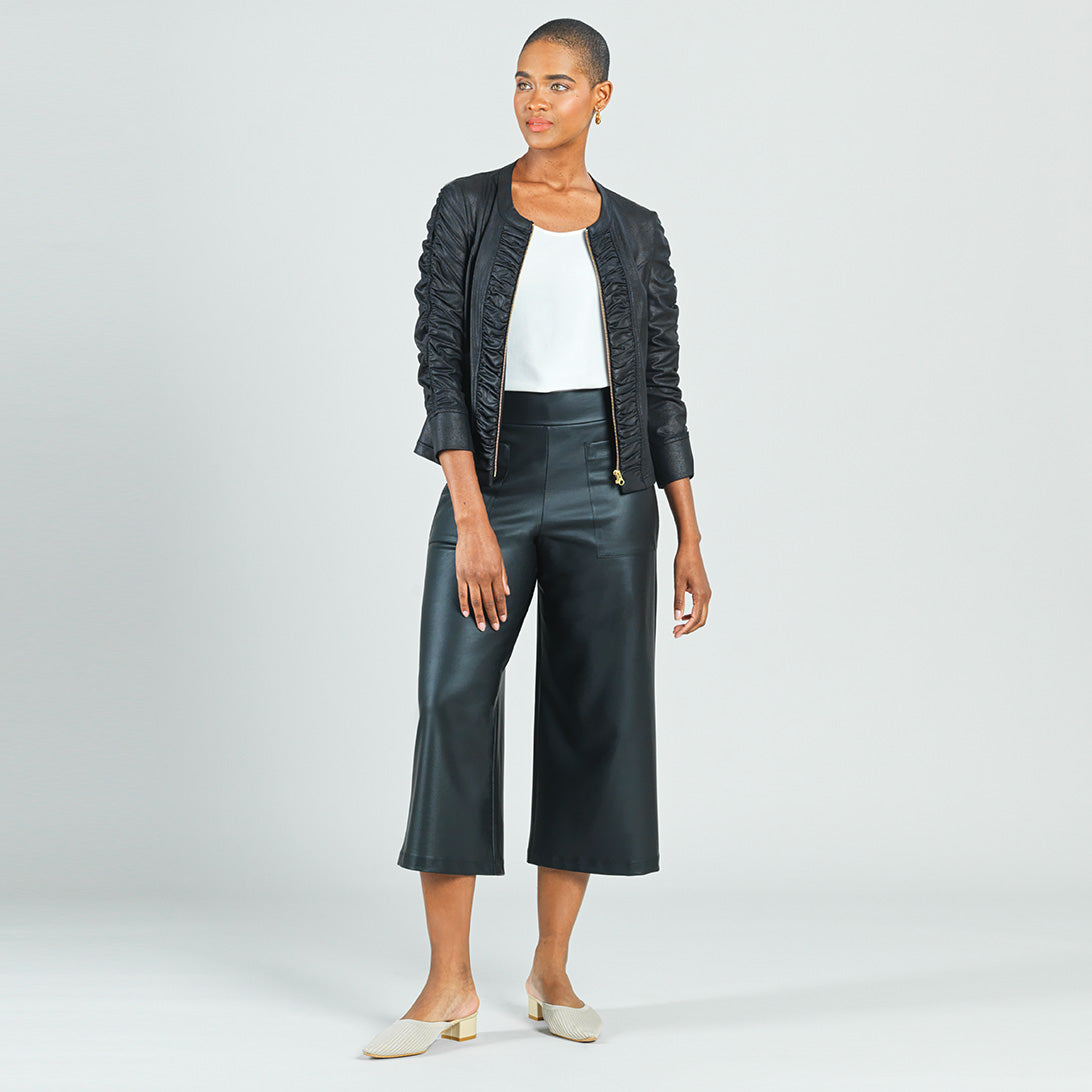Shop Ruched Liquid Leather From Clara Sunwoo -- Scout and Molly's at One  Loudoun Ashburn, VA