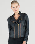 Liquid Leather™ Double Zip Pocket Jacket - Black