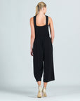 Grecian Halter Pocket Jumpsuit - Black - Final Sale!