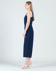 Grecian Halter Pocket Jumpsuit - Navy - Limited Sizes!