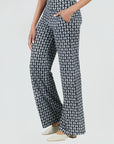 Signature Wide Leg Pocket Pant - Geo Striped - Final Sale!
