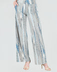 Wide Leg Pocket Pant - Python Taupe - Final Sale!