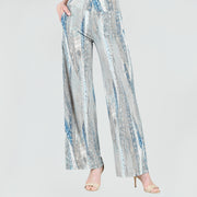 Signature Wide Leg Pocket Pant - Python Taupe - Final Sale!