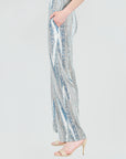 Signature Wide Leg Pocket Pant - Python Taupe - Final Sale!