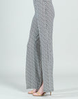 Kick Front High Slit Pant - Chain Ring - Final Sale!