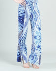 Kick Front High Slit Pant - Acid Wash - Final Sale!