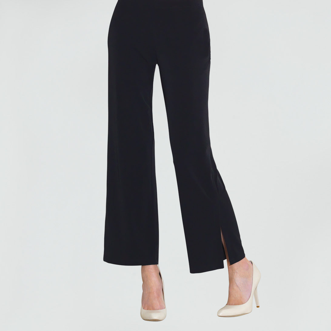 dress pants with slits on side Side Slit Ankle Pant