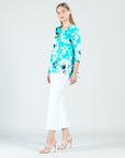 Parachute Hem Tunic - Floral Petal - Final Sale!