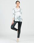 Foil Knit - Parachute Hem Tunic - Abstract Marble - Final Sale!