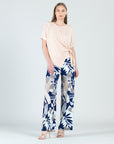 Peach Knit - Side Tie Wrap Top - Peach - Final Sale!