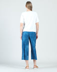 Peach Knit - Side Tie Wrap Top - White - Final Sale!