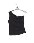 One Shoulder Top - Black