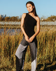 One Shoulder Top - Black - Final Sale!