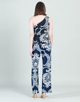 One Shoulder Top - Paisley Leaf - Final Sale!
