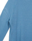 French Terry-Like Knit - Vented Sweater Tunic - Powder Blue - Final Sale!