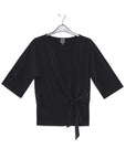 Side Tie Top - Black