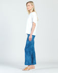 Ribbed Peach Knit - Back Cut Out Top - White - Final Sale!