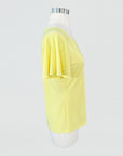 Back Keyhole Flounce Sleeve Top - Yellow - Final Sale!