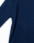 French Terry-Like Knit - Banded Hemline Sweater Top - Midnight Blue - Final Sale!