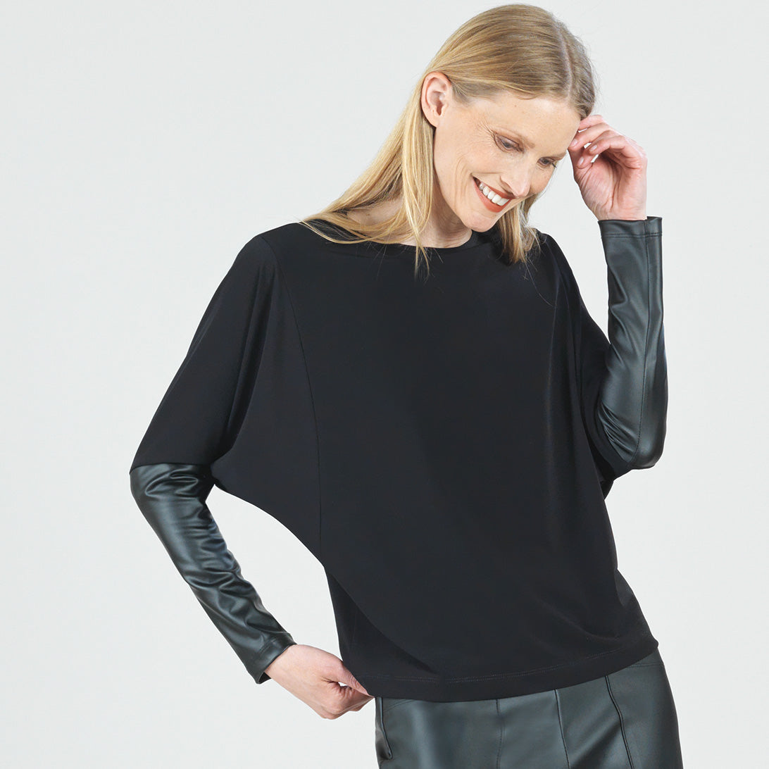 Dolman Sleeve Shoulder Pads Style #SP4002 Black