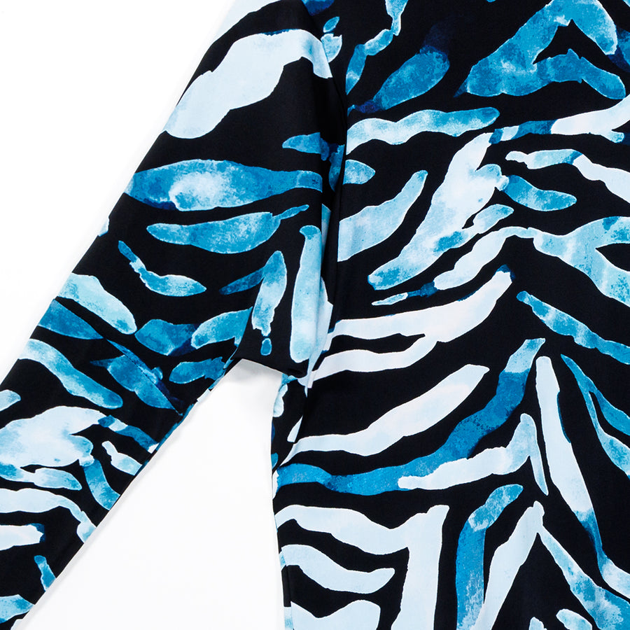 Dolman Sleeve Top - Geo Zebra - Final Sale!