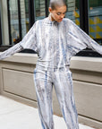 Dolman Sleeve Top - Python Taupe - Final Sale!