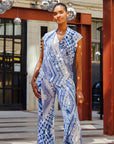 Crossover Faux Wrap Top - Acid Wash - Final Sale! - Clara Sunwoo