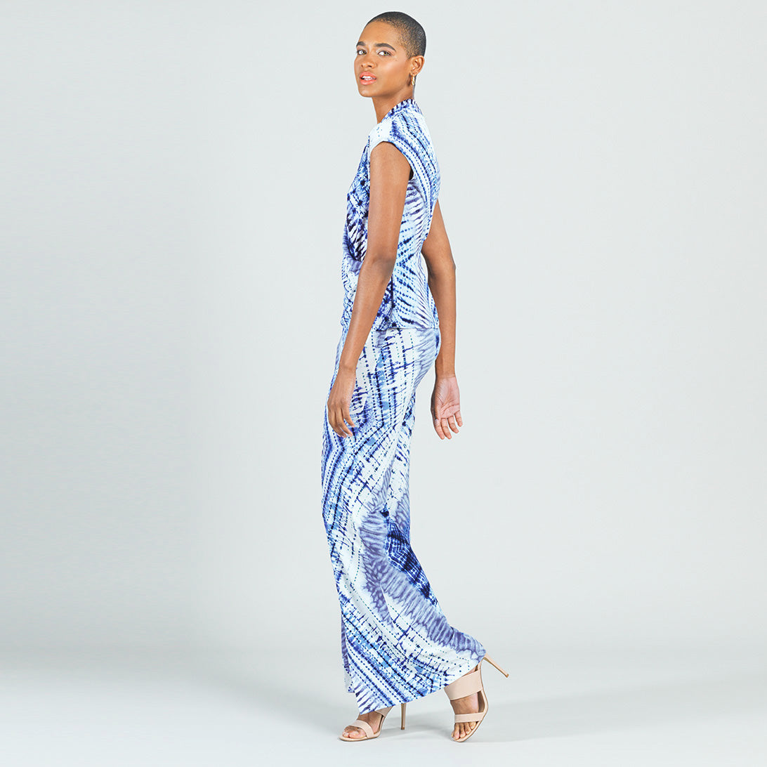 トップス WIND AND SEA SEA (P-Dye) SEAFORM CREAM Crossover Faux Wrap Top - Acid Wash - Final Sale! – Clara Sunwoo